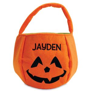 Pumpkin Personalized Treat Basket