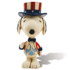 Patriotic Mini Snoopy™ Figurine by Jim Shore