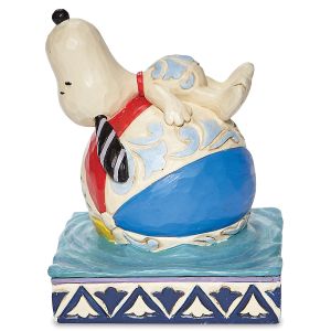 PEANUTS® Snoopy™ on Beach Ball Figurine by Jim Shore®