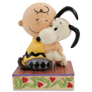 Charlie Brown & Snoopy™ Hugging Figurine by Jim Shore®