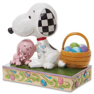 Peanuts Snoopy™ with Easter Basket by Jim Shore