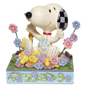 Snoopy™ in  Flowers Figurine by Jim Shore®