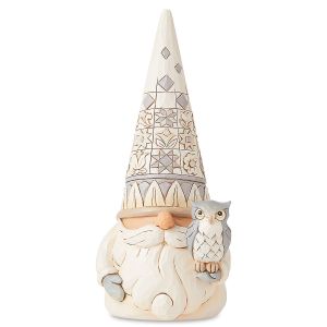 Woodland Gnome with Owl Figurine by Jim Shore®
