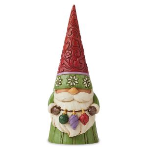 Christmas Gnome Figurine with Ornaments by Jim Shore®