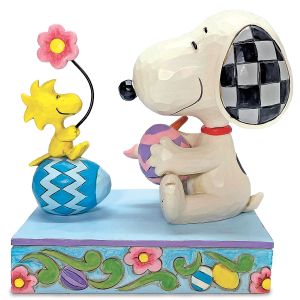 Snoopy™ & Woodstock Easter Eggs Figurine by Jim Shore®