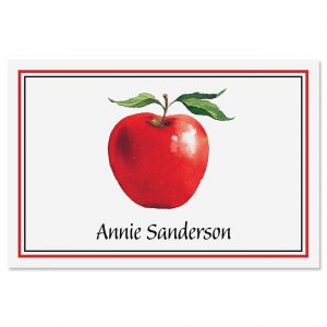 Apple Personalized Note Cards