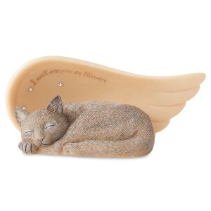 Cat Angel Figurine