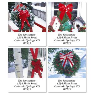 Winter Scene Select Address Labels  (4 designs)
