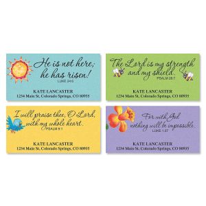 Easter Faith Deluxe Address Labels  (4 designs)