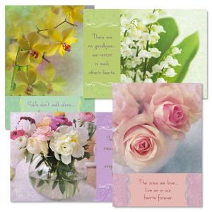 Floral Sympathy Cards