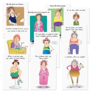 Broadly Funny Birthday Cards Value Pack