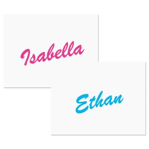 Big Name Personalized Note Cards