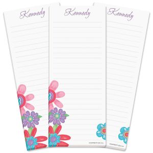 Blossom Lined Shopping List Pads