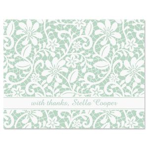 Lace Thank You Cards