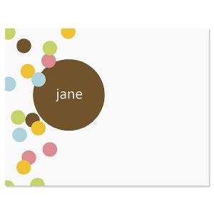 Confetti Correspondence Cards
