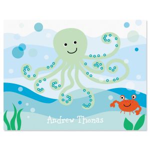 Octopus Note Cards