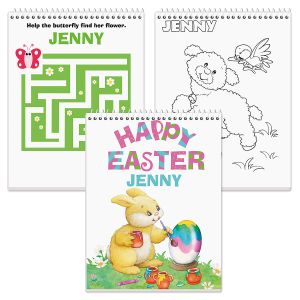 Easter Coloring & Activity Personalized Book