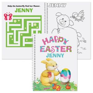 Personalized Easter Coloring & Activity Book