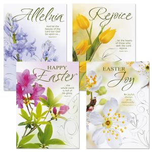 Joy Deluxe Foil Religious Easter Cards