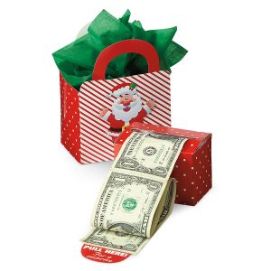 Happy Santa Money Dispenser & Gift Box Set
