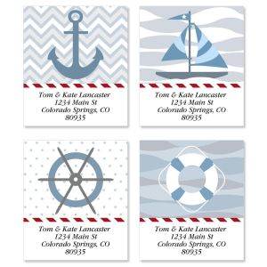 Nautical Chic Select Address Labels  (4 designs)