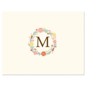 Delicate Cluster Personalized Note Cards