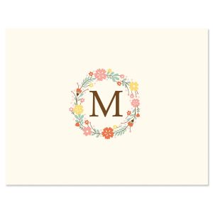 Delicate Cluster Personalized Note Cards