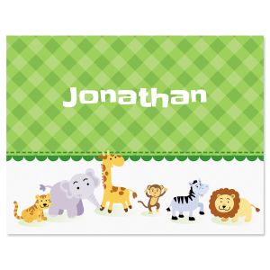 Animal Friend Personalized Note Cards