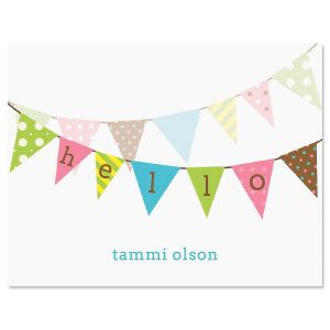 Banner Greetings Personalized Note Cards