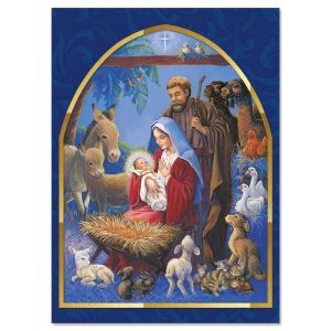Nativity Religious Christmas Cards