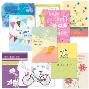 Bright Moments Thinking of You Cards Value Pack
