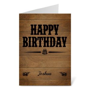 Out West Birthday Create-A-Card