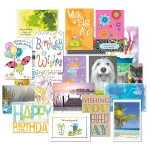 Mega Birthday Cards Value Pack
