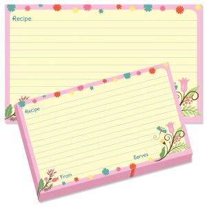 Spring's Splendor Recipe Cards
