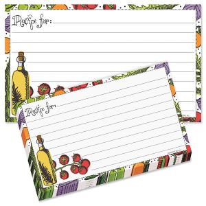 Veggie Recipe Cards