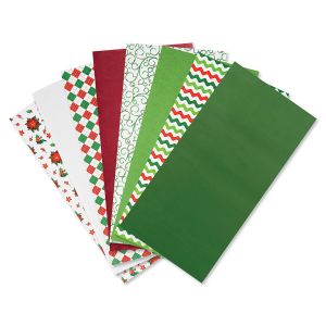 Holiday Prints and Solids Tissue Paper Value Pack