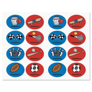 Sports Personalized Kids' Labels