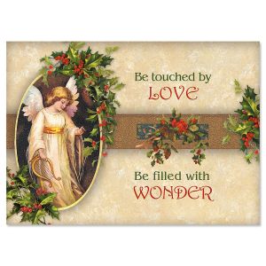 Victorian Angel Religious Christmas Cards