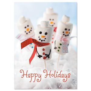 Merry Marshmallows Christmas Cards