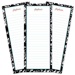 Opulent Lined Shopping List Pads