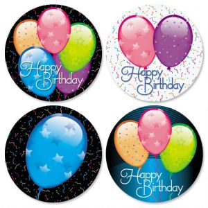Birthday Balloons Seals