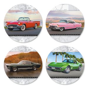 Classic Cars Seals (4 Designs