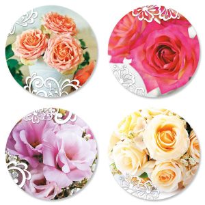 Roses and Lace Seals