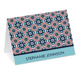 Mosaic Personalized Note Cards