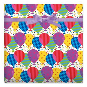 Pattern Balloons Jumbo Rolled Gift Wrap Pattern Balloons Jumbo Rolled Gift Wrap