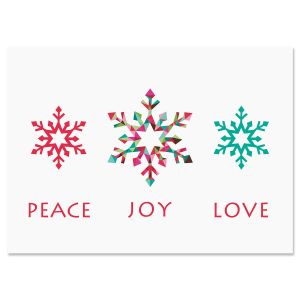 Snowflake Season Christmas Cards