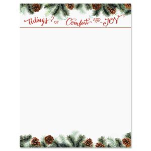 Tidings Christmas Letter Papers