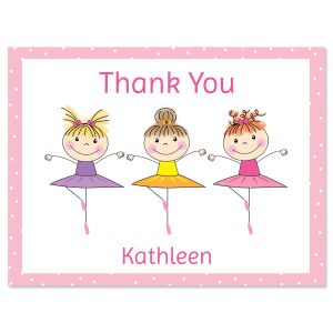 Tiny Dancer Thank You Note Cards