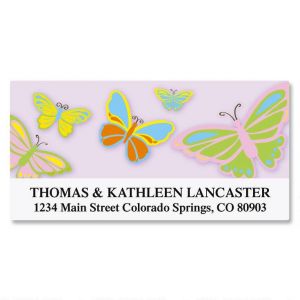 Butterfly Deluxe Address Labels