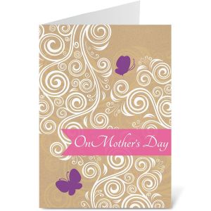 Quiet Moments Kraft Mother’s Day Card